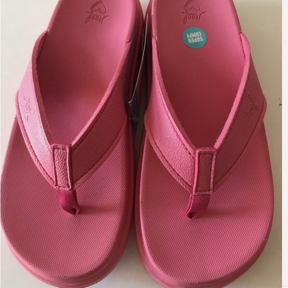 REEF CUSHION BONDI Sandals - LIMITED EDITION Hot Pink - Picture 2 of 6